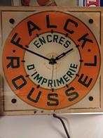 oude reclame klok Encre d'imprimerie, Ophalen, Gebruikt