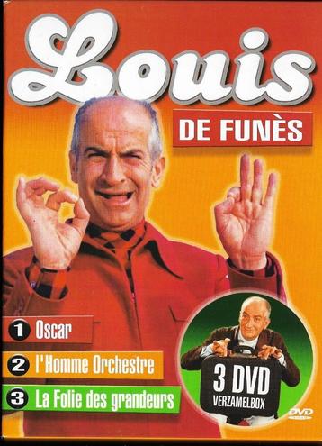 Louis de Funès Collectie - 3 dvd box beschikbaar voor biedingen