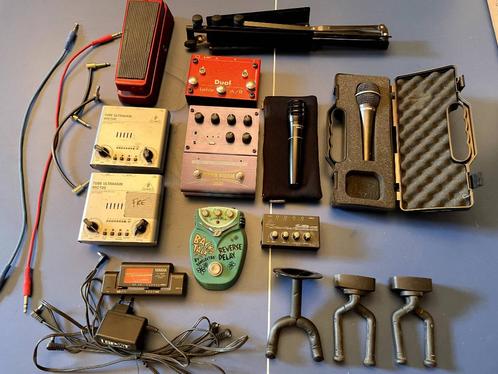 Complete Gitaar & Opnameset - Pedalen, Voorversterker, Mic, Audio, Tv en Foto, Professionele apparaten, Gebruikt, Audio, Ophalen