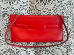 DELVAUX vintage rode leren tas Tb conditie, Handtassen en Accessoires, Ophalen of Verzenden, Rood