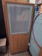 kast (vitrine kast), Ophalen, Met deur(en), Glas, 50 tot 100 cm