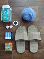 Verzorgingsproducten + slippers: Le Petit Marseillais,..., Handtassen en Accessoires, Uiterlijk | Lichaamsverzorging, Ophalen of Verzenden