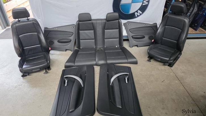 Leren interieur stoelen handbediend met stoelverwarming BMW, Auto-onderdelen, Interieur en Bekleding, Gebruikt, Ophalen of Verzenden