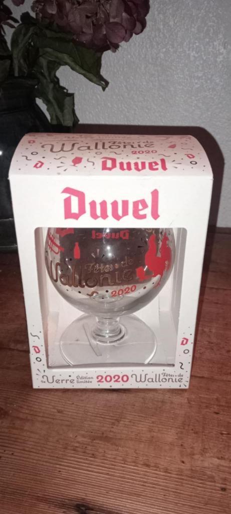 Brasserie bierglas Duvel Wallonie 2020 nooit uitgebracht, Verzamelen, Biermerken, Nieuw, Glas of Glazen, Duvel, Ophalen of Verzenden