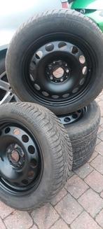 KIT HIVER 5X120 POUR BMW SERIE 1 AVEC PNEUS 205-55-16, Autos : Pièces & Accessoires, Pneus & Jantes, Pneus hiver, 16 pouces, Pneu(s)