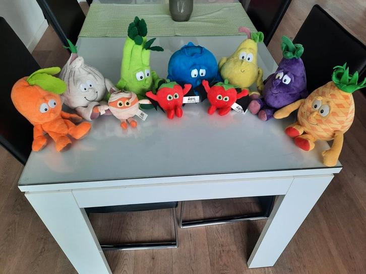 Vitaminis knuffels (groenten en fruit), Kinderen en Baby's, Speelgoed | Knuffels en Pluche, Ophalen