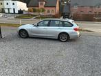 grijze  BMW 318d Touring – 2014 – Euro 5 – Twee sleutels, Auto's, Achterwielaandrijving, 4 cilinders, Leder, Particulier