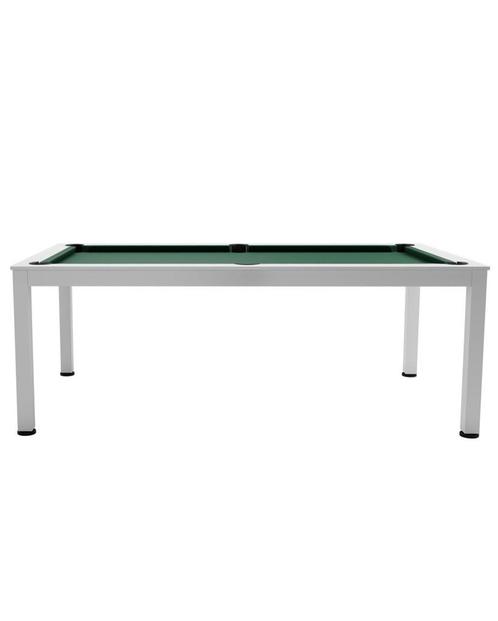 Nieuwe Vancouver White Dinner Pooltafel, Sport en Fitness, Biljarten en Poolen, Nieuw, Pooltafel, Ophalen of Verzenden