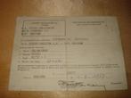 Ancien Certificat de Conformité n°4 pour Moto Suzuki AC-50, Ophalen of Verzenden, Suzuki