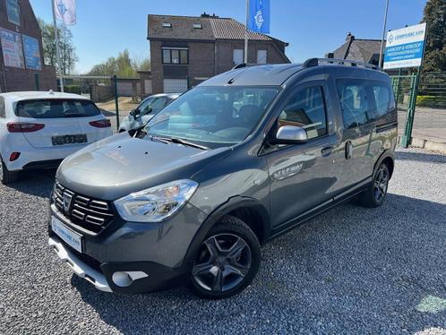 Dacia Dokker Stepway, 1.2 benzine, 5-plaats, Navi + Garantie, Auto's, Dacia, Bedrijf, Te koop, Dokker, Achteruitrijcamera, Airbags