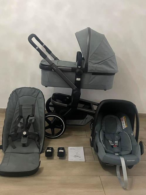 Joolz Day+ Plus Modern Blue kinderwagen 3-in-1 Set, Kinderen en Baby's, Buggy's, Zo goed als nieuw, Maxi-Cosi, Regenhoes, Ophalen
