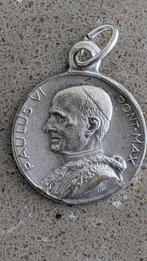 Medaillon van Paulus VI Pont Max, verzilverd., Verzamelen, Religie, Ophalen of Verzenden, Nieuw, Sieraad, Christendom | Katholiek