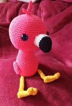 Zelf gehaakt knuffeldier. Flamingo. Nieuw!!, Kinderen en Baby's, Speelgoed | Knuffels en Pluche, Ophalen of Verzenden, Nieuw, Overige typen