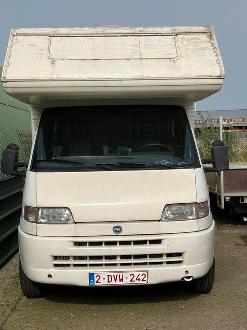 Mobilhome 7 personen, Caravans en Kamperen, Mobilhomes, Particulier, Integraal, meer dan 6, Fiat, Diesel, 6 tot 7 meter, Ophalen