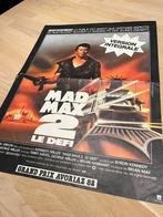 Vintage poster van MAD MAX 2, Verzamelen, Zo goed als nieuw, Rechthoekig Staand, Film en Tv, Deurposter of groter