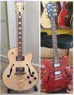 deux guitares jazz CORT et STAGG, Autres marques, Hollow body, Utilisé, Enlèvement ou Envoi