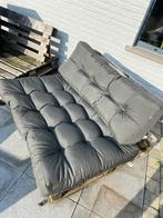 Loungekussens (2 sets: rug + zit) grijs, Ophalen, Zo goed als nieuw