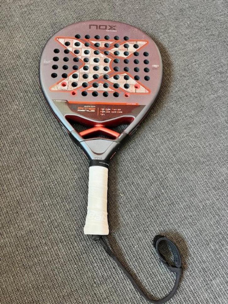 NOX AT10 Genius 18K 2025, Sport en Fitness, Padel, Zo goed als nieuw, Padelracket, Ophalen of Verzenden
