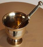 Antiek Bronzen vijzel met stamper jaren 1900, Ophalen of Verzenden