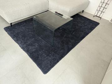 NIEUW Blauw/Donkergrijs tapijt vloerkleed 230x170cm beschikbaar voor biedingen