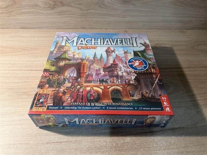 Machiavelli deluxe nieuw in seal - 999 games - s6688, Hobby en Vrije tijd, Gezelschapsspellen | Bordspellen, Zo goed als nieuw