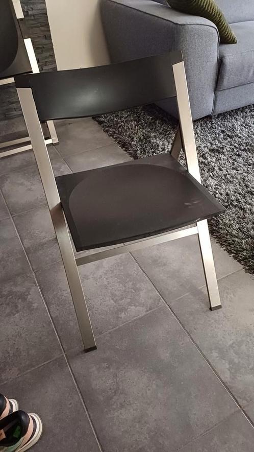 Vintage Tecno P08 klapstoel van Justus Kolberg, Huis en Inrichting, Stoelen, Gebruikt, Kunststof, Ophalen of Verzenden