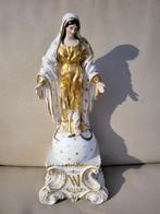 Sainte Marie in aardewerk uit het oude Brussel 19e hoogte 40, Antiek en Kunst, Antiek | Religieuze voorwerpen, Ophalen