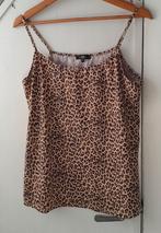 Stretch topje large., Kleding | Dames, Gelegenheidskleding, Overige typen, Bruin, Maat 42/44 (L), Ophalen of Verzenden