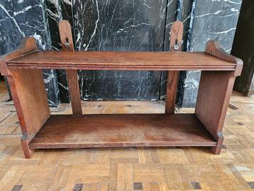 Twee Vintage Wandrekken - massief hout - ca. 1940 beschikbaar voor biedingen