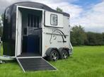 Tweepaardstrailer huren, Dieren en Toebehoren, Ophalen, Zo goed als nieuw, Aluminium, 2-paards trailer