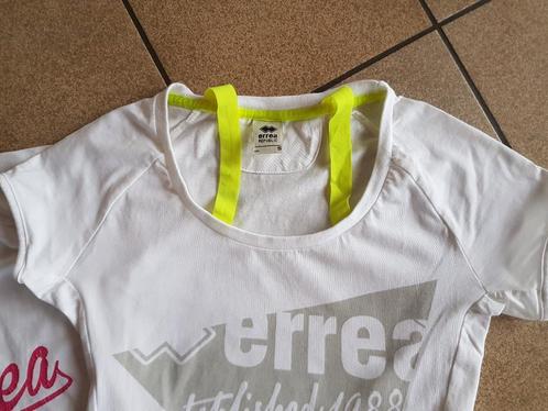 t'shirts errea: (sport), Kleding | Dames, T-shirts, Maat 36 (S), Wit, Korte mouw, Ophalen of Verzenden
