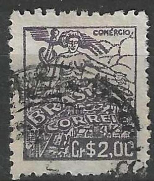 Brazilie 1947/1955 - Yvert 468 - Handel (ST), Timbres & Monnaies, Timbres | Amérique, Affranchi, Envoi