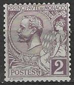 Monaco 1901 - Yvert 12 - Prins Albert I - 2 c. (ST), Postzegels en Munten, Monaco, Verzenden, Gestempeld