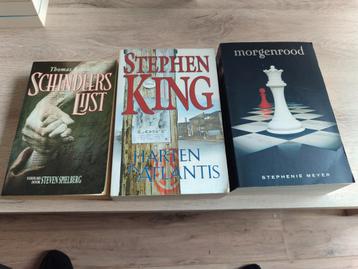 Boeken Stephen King/Stefanie Meyer en Thomas keneally, Enlèvement, Comme neuf