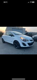 Opel corsa OPC line. 2012, Auto's, Euro 5, Stof, Zwart, Wit