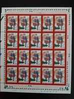 België: 2942** volledig vel Kerstmis en Nieuwjaar 2000, Postzegels en Munten, Postzegels | Europa | België, Kerst, Verzenden, Orginele gom
