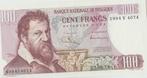 100 Francs Banque Nationale de Belgique 1972, Enlèvement ou Envoi, Billets en vrac