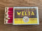 Boîte d'allumettes pour tabac Welta n50, Collections, Comme neuf, Boîtes ou marques d'allumettes, Enlèvement ou Envoi
