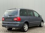 Volkswagen Sharan 1.9 TDI 7-Zit Automaat Cruise Park.Sensor, Auto's, Volkswagen, 4 cilinders, Blauw, Leder en Stof, 7 zetels