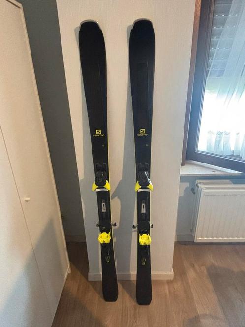 Ski-latten + schoenen. Salomon, Sport en Fitness, Skiën en Langlaufen, Schoenen, Ski, Salomon, Ophalen