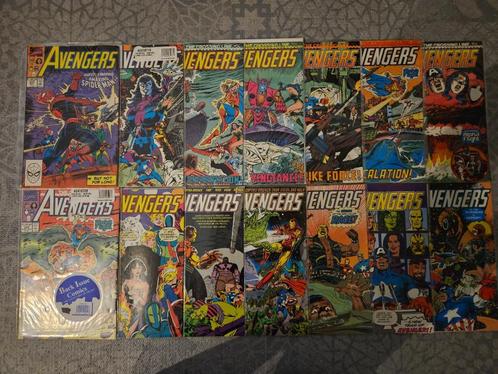 the Avengers (vol.1) #317-330 (1990), Boeken, Strips | Comics, Gelezen, Complete serie of reeks, Ophalen of Verzenden