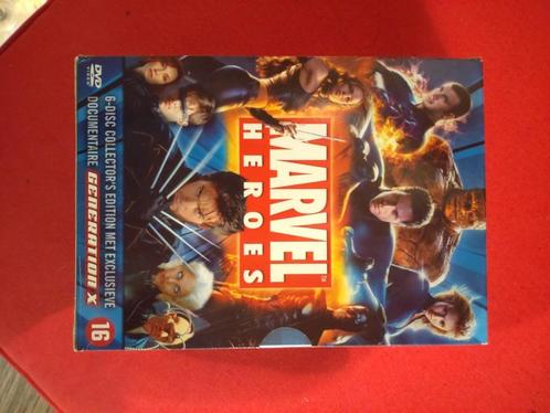 DVD box Marvel Heroes 6-Disc Collector's Edition, CD & DVD, DVD | Science-Fiction & Fantasy, Comme neuf, Science-Fiction, Coffret