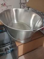 Zeer grote inox frietpot, Enlèvement, Comme neuf, Inox