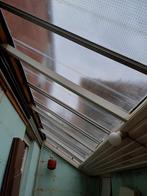afdak - glazen dak met draadglas, Doe-het-zelf en Bouw, Ophalen, Overige materialen, Overige kleuren, Overige typen