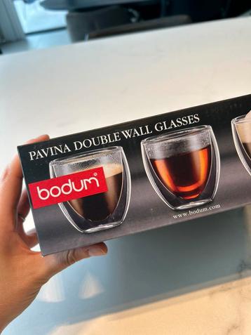 Bodum - Dubbelwandige espressoglazen Pavina beschikbaar voor biedingen