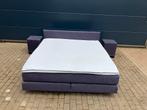 Auping Boxspring 180 x 200 in Topstaat! Incl Emma topper, Ophalen of Verzenden, Mline tempur lattoflex beka revor sleepy relax waterbed pullman