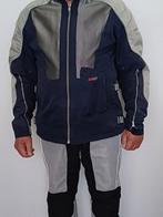 Zomer moto jas en broek licht grijs en blauwe vlakken, Motoren, Ophalen, Heren, Broek | textiel, Richa