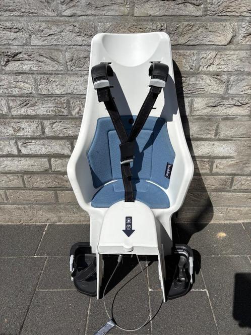 Bobike Maxi Exclusive fietsstoel, Fietsen en Brommers, Fietsaccessoires | Fietsstoeltjes, Gebruikt, Achterzitje, 0 t/m 18 kg, Voetsteuntjes
