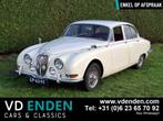 Jaguar 3.4 S Saloon - 1964 - Overdrive, Auto's, Lederen bekleding, Achterwielaandrijving, Wit, Leder