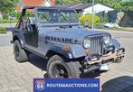 Jeep CJ-7 | 1977 | Route 66 Auctions, Jeep, Zwart, Bedrijf, Handgeschakeld